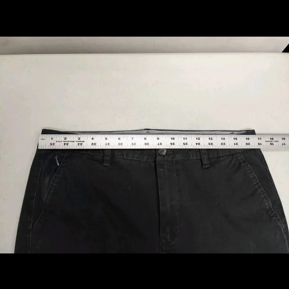 Bonobos Slim Straight Leg Pants 33x32 Gray Weekend Casual Chino - Picture 11 of 11